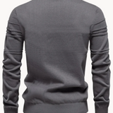 Karierter Herrenpullover – modernes Muster