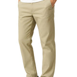 Herrenhose aus Baumwolle mit Elasthan – Khaki