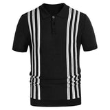 Jonas Gestreiftes Herren-Poloshirt