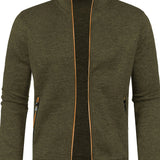 Klassischer Herren-Cardigan mit Knöpfen