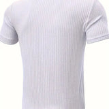 Elegantes Herren-T-Shirt mit Muster
