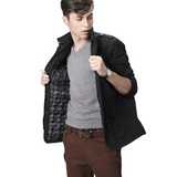 Elegante winddichte Herrenjacke