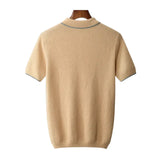 Noah Herren-Poloshirt aus Strick