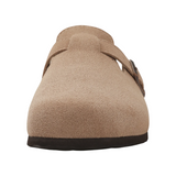 Herren-Wildlederclogs im Oxford-Stil