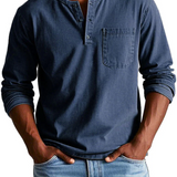 Herren-Poloshirt im Vintage-Stil
