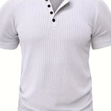 Elegantes Herren-T-Shirt mit Muster