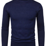 Eleganter Herren-Rollkragenpullover