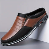Herren-Lederpantoletten (Mules)