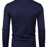 Eleganter Herren-Rollkragenpullover