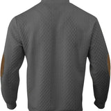 Eleganter Herrenpullover mit Knöpfen