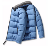 Herren-Winterjacke mit Stehkragen