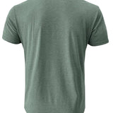Lässiges Herren-T-Shirt aus Baumwolle