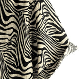 Horst Retro-Kurzarmhemd für Herren mit Tigermotiv – Schwarz