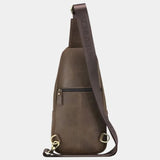 Adrian Herren-Leder-Schultertasche