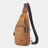 Adrian Herren-Leder-Schultertasche