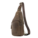 Adrian Herren-Leder-Schultertasche