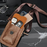 Jochen kleine Herren-Schultertasche im Vintage-Stil