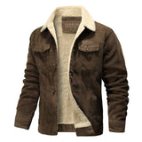 Lässige Herrenjacke mit Fleecefutter