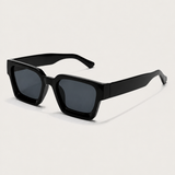 Alina Eckige Sonnenbrille Schwarz