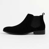Minimalistische Herren-Chelsea-Boots zum Reinschlüpfen
