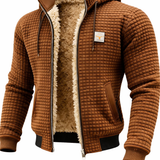 Herren-Winterjacke mit Steppung und Fleece