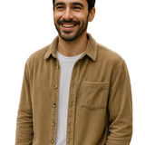 Elegantes Herren-Overshirt