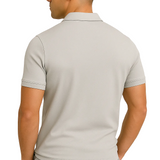 Herren-Poloshirt mit Reißverschluss