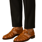 Bernd geschlossene Herrensandalen mit Riemen
