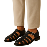 Bernd geschlossene Herrensandalen mit Riemen
