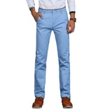 Elegante unifarbene Herrenhose