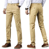 Elegante unifarbene Herrenhose