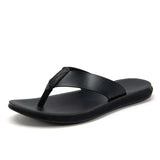 Lässige Herren-Ledersandalen