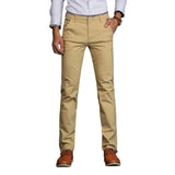 Elegante unifarbene Herrenhose