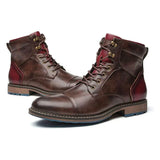 Klassische Herren-Stiefeletten aus Leder