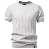 Geripptes Herren-T-Shirt