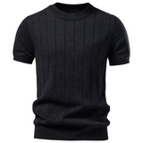 Geripptes Herren-T-Shirt