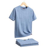 Geripptes Herren-T-Shirt
