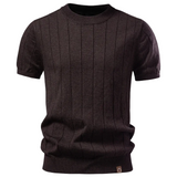 Geripptes Herren-T-Shirt