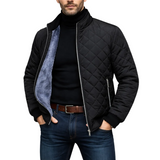 Herren-Steppjacke mit Fleecefutter