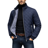 Herren-Steppjacke mit Fleecefutter