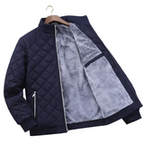 Herren-Steppjacke mit Fleecefutter
