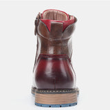 Klassische Herren-Stiefeletten aus Leder