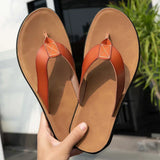 Lässige Herren-Ledersandalen