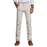 Elegante unifarbene Herrenhose