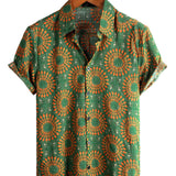Boho-Hawaiihemd für Herren im 70er-Stil