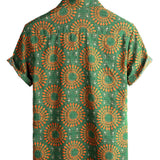 Boho-Hawaiihemd für Herren im 70er-Stil