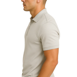 Herren-Poloshirt mit Reißverschluss