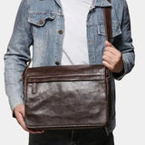 Manfred klassische Herren-Messenger-Tasche