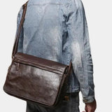 Manfred klassische Herren-Messenger-Tasche
