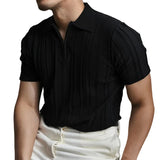 Herren-Poloshirt aus Baumwolle im Old-Money-Stil
